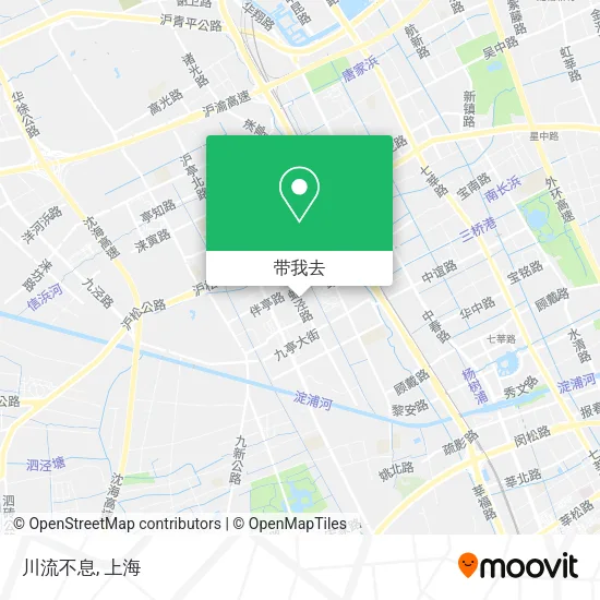 川流不息地图