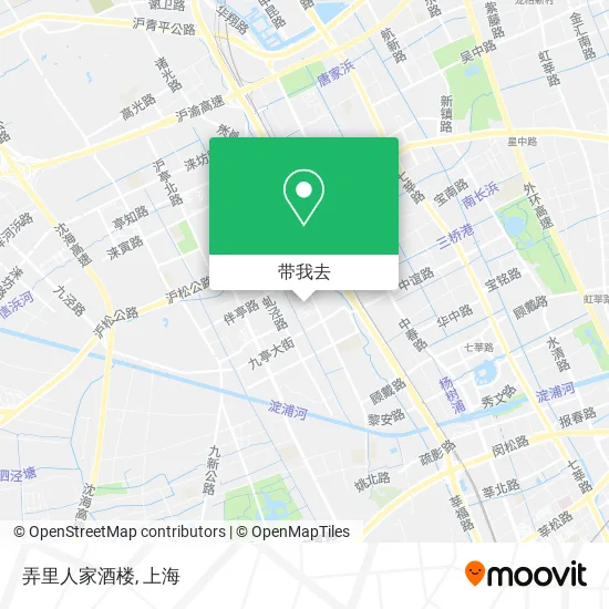 弄里人家酒楼地图