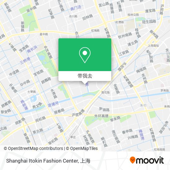 Shanghai Itokin Fashion Center地图