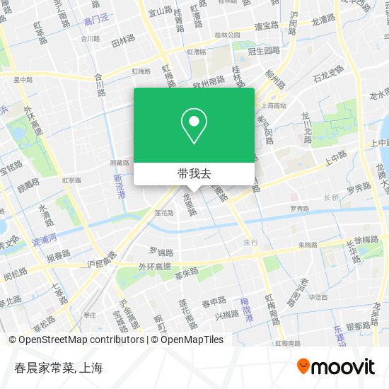 春晨家常菜地图