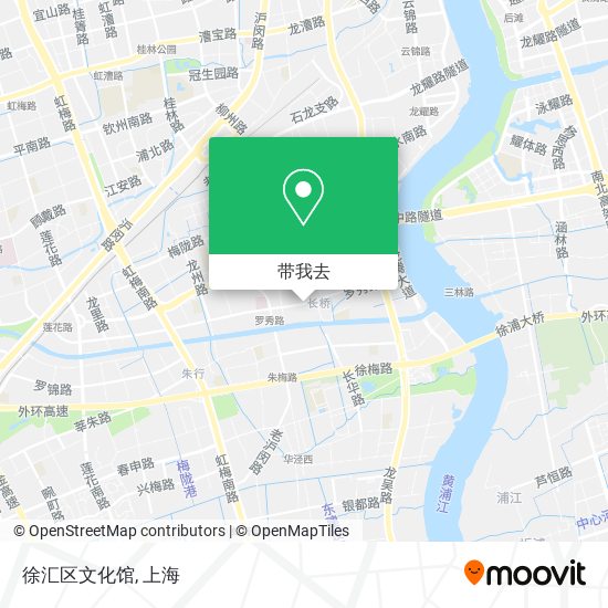 徐汇区文化馆地图