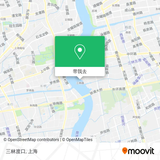 三林渡口地图