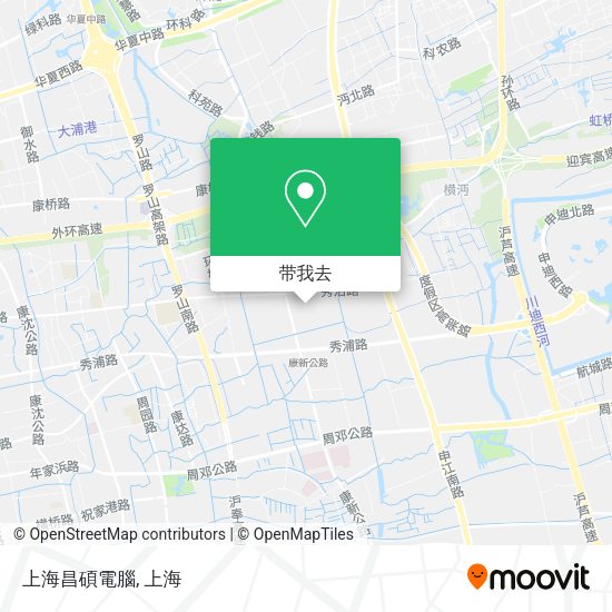 上海昌碩電腦地图
