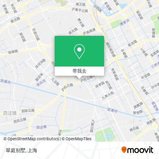 翠庭别墅地图
