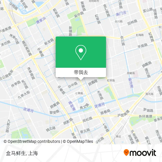 盒马鲜生地图