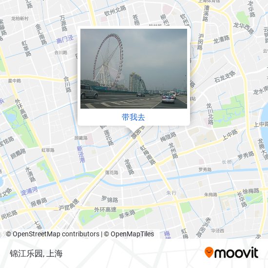 锦江乐园地图
