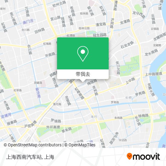 上海西南汽车站地图