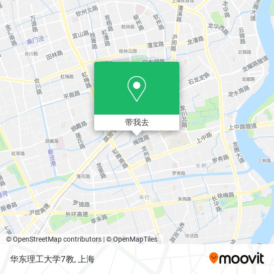 华东理工大学7教地图