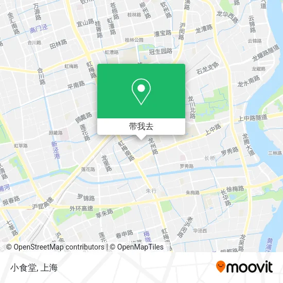 小食堂地图