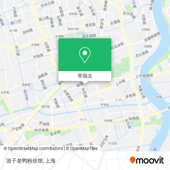 游子老鸭粉丝馆地图