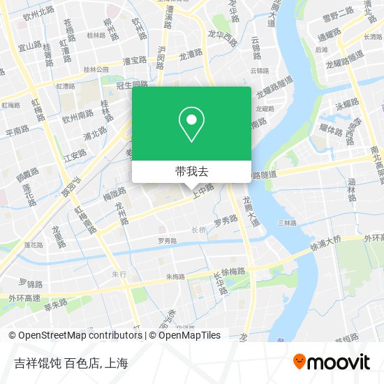 吉祥馄饨 百色店地图