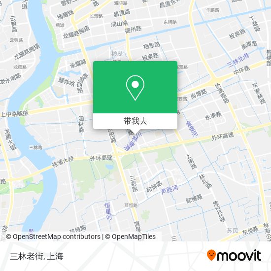 三林老街地图