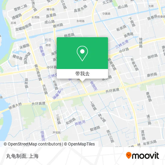 丸龟制面地图