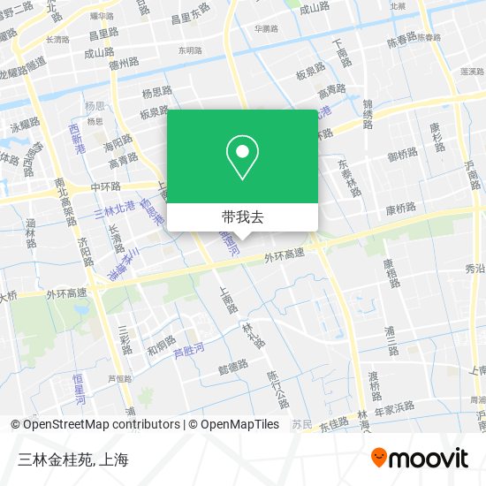 三林金桂苑地图