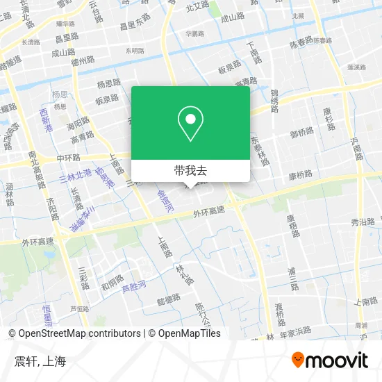 震轩地图