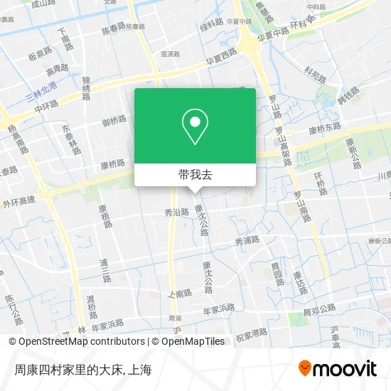 周康四村家里的大床地图