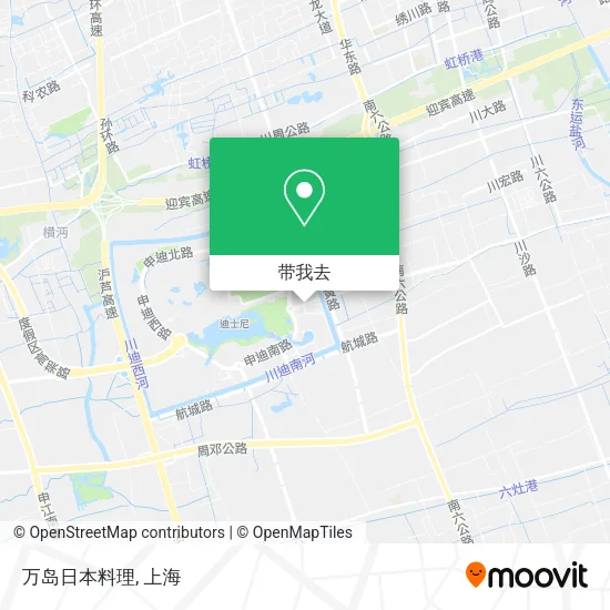 万岛日本料理地图