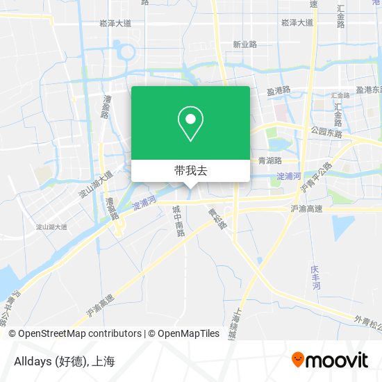 Alldays (好德)地图