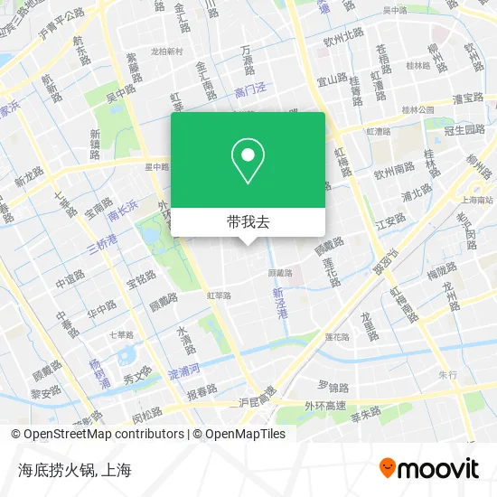 海底捞火锅地图