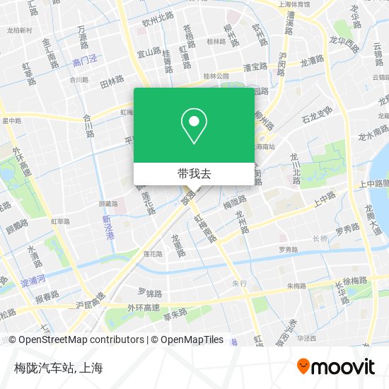 梅陇汽车站地图