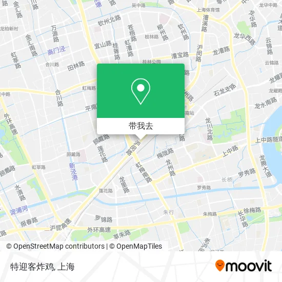 特迎客炸鸡地图