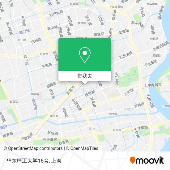 华东理工大学16舍地图