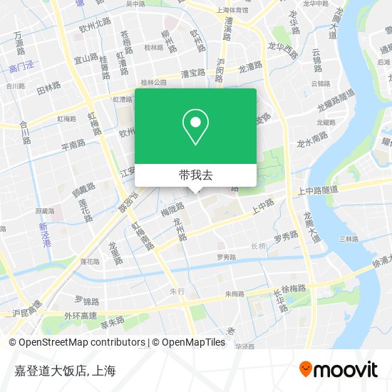 嘉登道大饭店地图