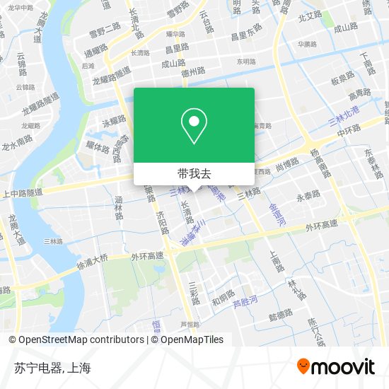 苏宁电器地图