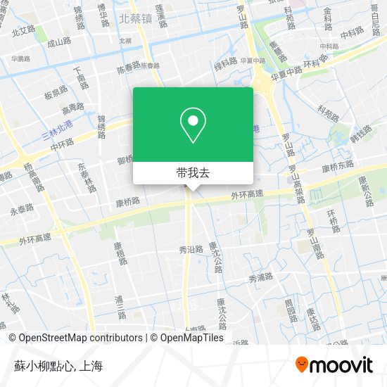 蘇小柳點心地图