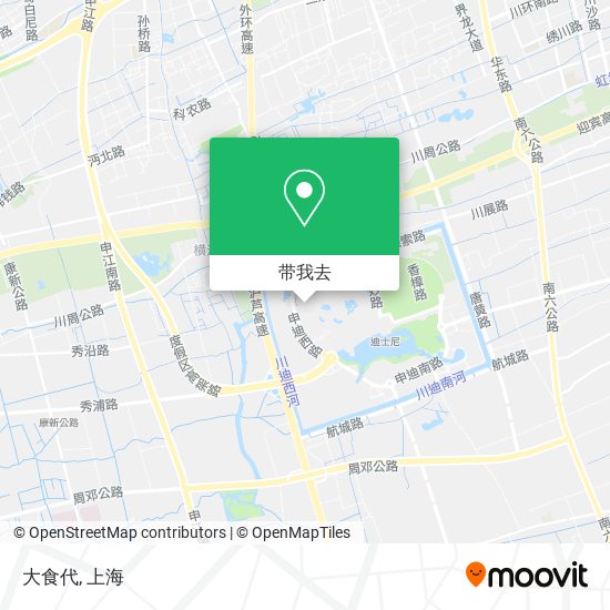 大食代地图