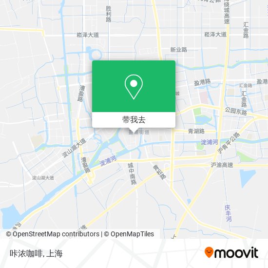 咔浓咖啡地图
