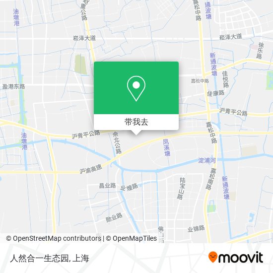 人然合一生态园地图