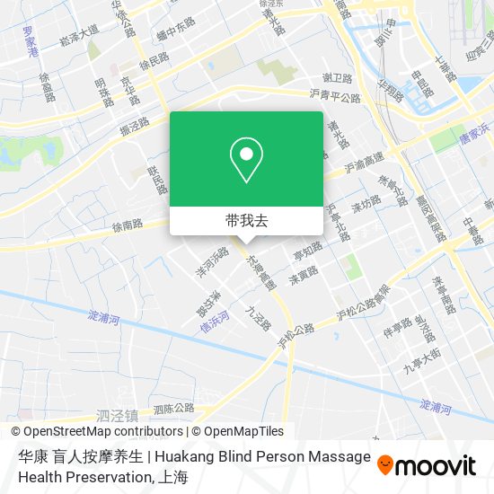 华康 盲人按摩养生 | Huakang Blind Person Massage Health Preservation地图