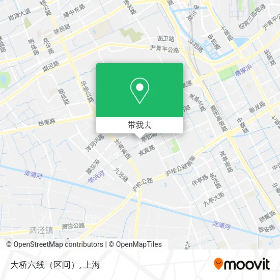 大桥六线（区间）地图