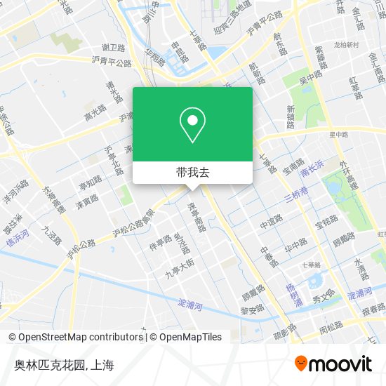 奥林匹克花园地图