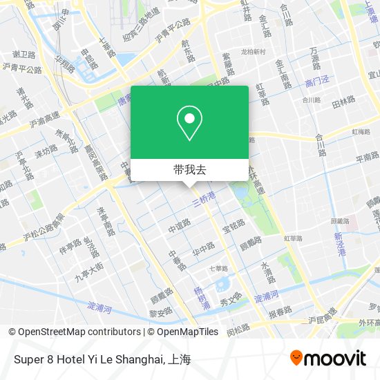 Super 8 Hotel Yi Le Shanghai地图