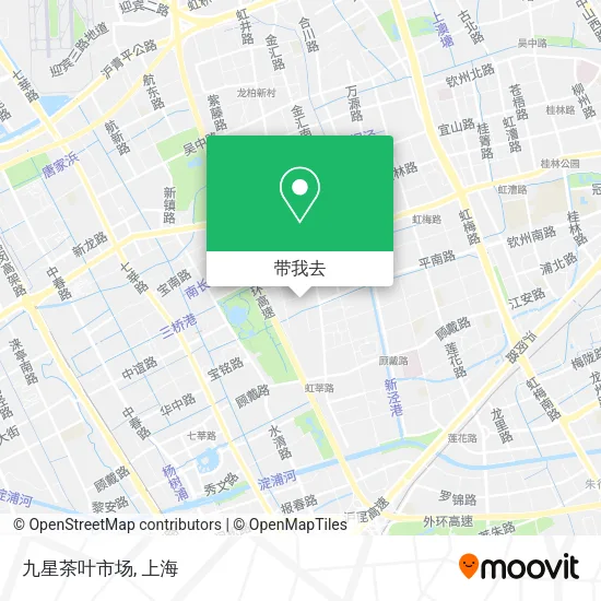 九星茶叶市场地图