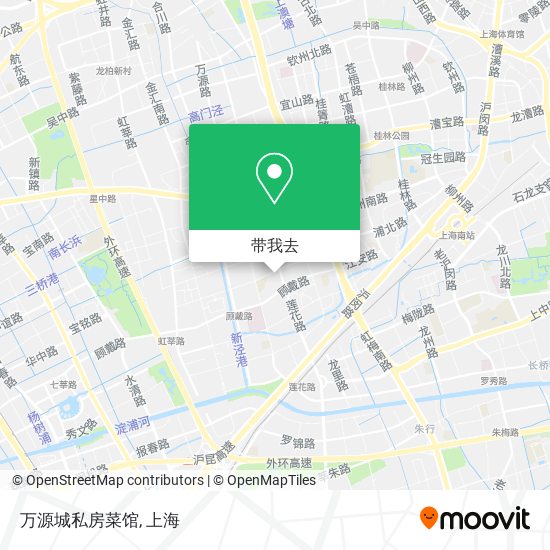万源城私房菜馆地图