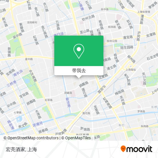 宏亮酒家地图