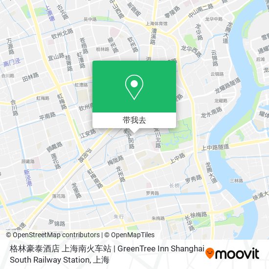 格林豪泰酒店 上海南火车站 | GreenTree Inn Shanghai South Railway Station地图