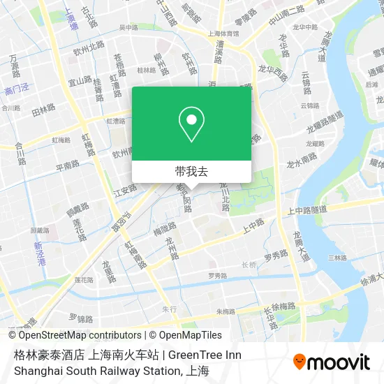 格林豪泰酒店 上海南火车站 | GreenTree Inn Shanghai South Railway Station地图