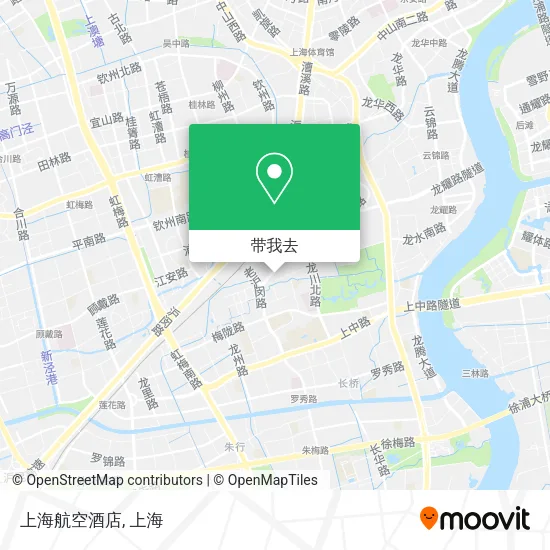 上海航空酒店地图