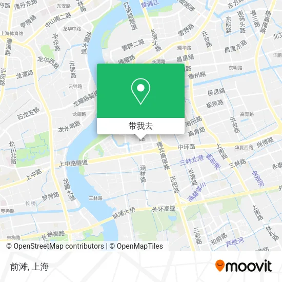 前滩地图