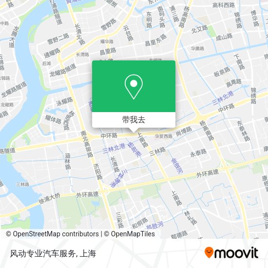 风动专业汽车服务地图