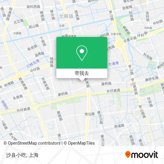 沙县小吃地图