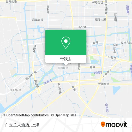白玉兰大酒店地图