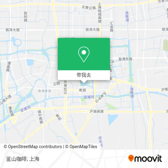 蓝山咖啡地图