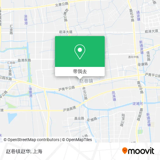 赵巷镇赵华地图