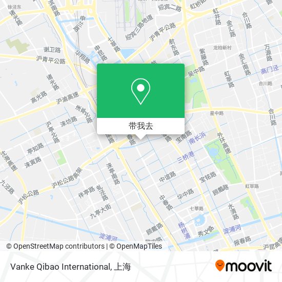 Vanke Qibao International地图
