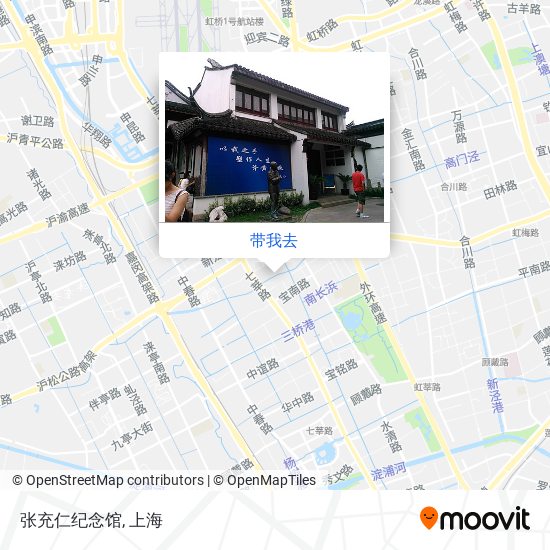 张充仁纪念馆地图